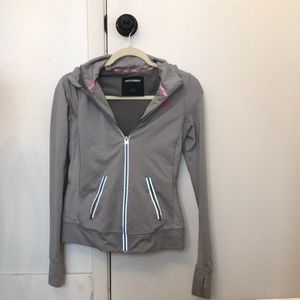 Grey Hooded Jacket